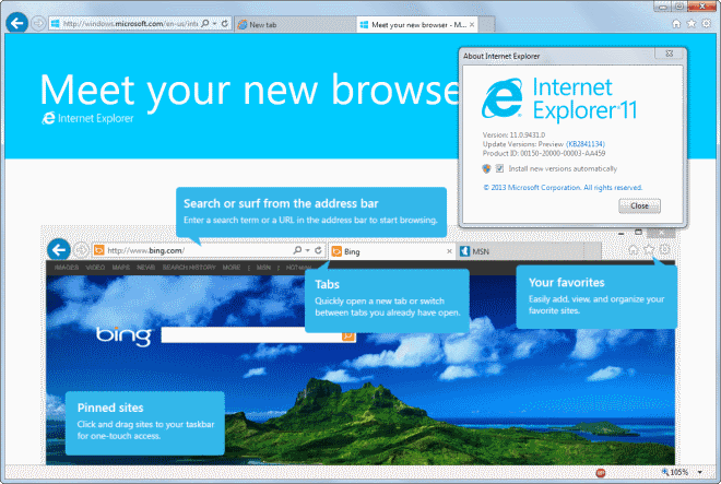 Internet Explorer 11